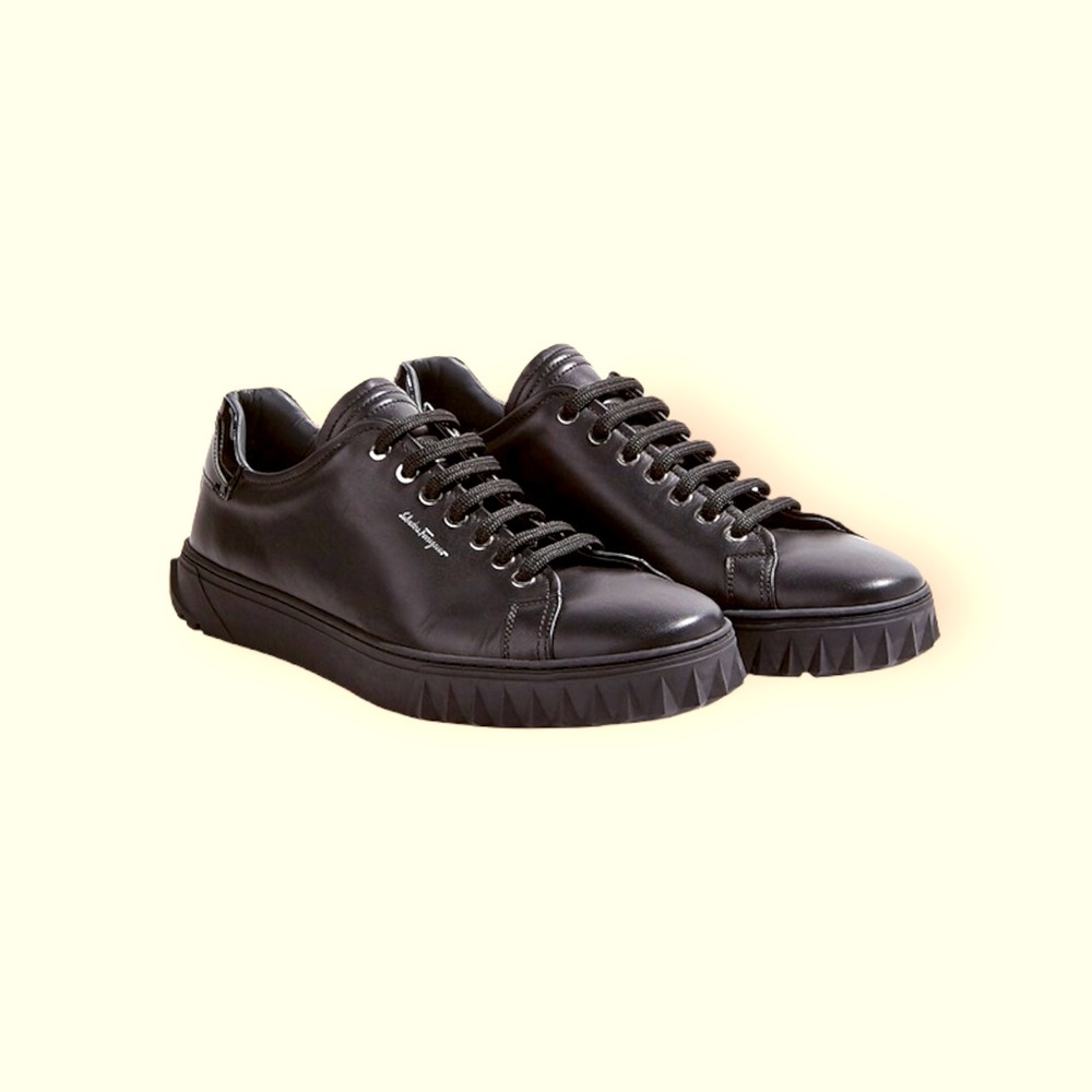 Salvatore Ferragamo Cube sneakers in leather